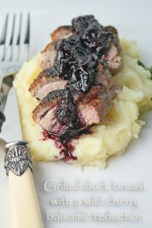 DuckBreastsWithCherryReduction