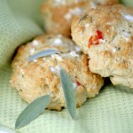Feta, sage & Peppadew scones