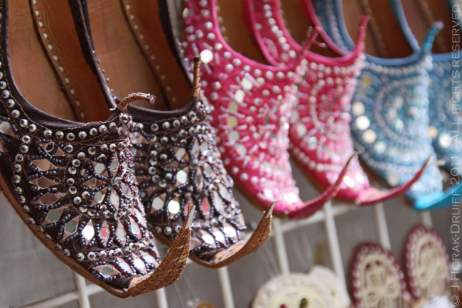 Dubai sparkly slippers © Horak-Druiff 2011