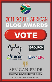 SA Blog Awards Badge