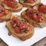 Tomato basil bruschetta 1 © J Horak-Druiff 2012