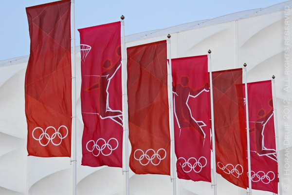 London2012 Olympic flags © J Horak-Druiff 2012