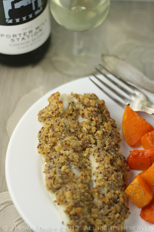 Mustard Crusted fish 1 © J Horak-Druiff 2012