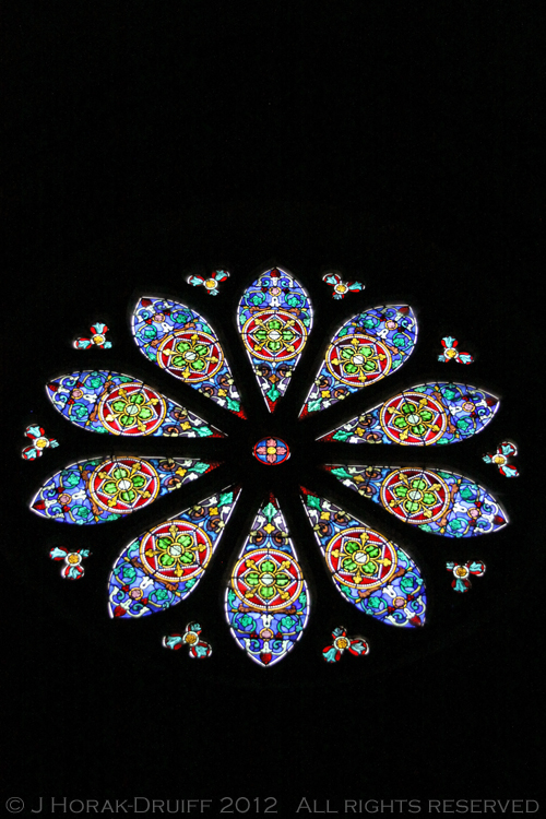 Auvillar rose window © J Horak-Druiff 2012