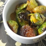 Brussels sprouts with caramelised garlic lemon chilli © J Horak-Druiff 2011