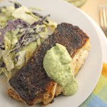Cajun blackened cod with creamy avocado dressing – and a NoMU giveaway [closed]