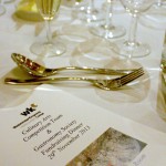 Dinner at Westminster Kingsway College with WineTrust 100