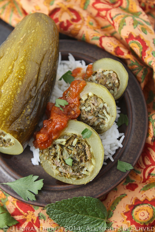 LebaneseStuffedCourgetteTitle © J Horak-Druiff 2014