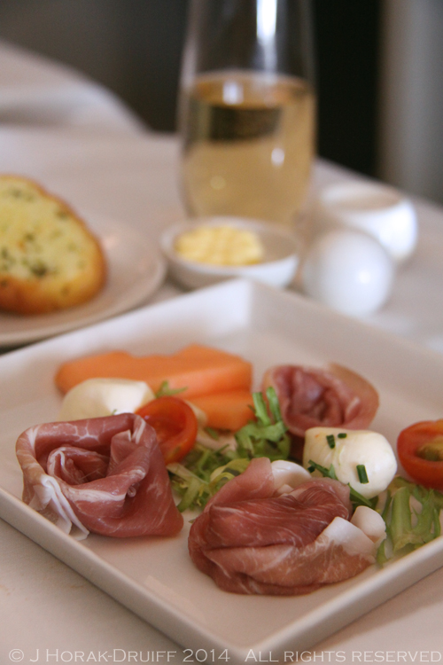 Singapore Airlines Business Class Ham Starter