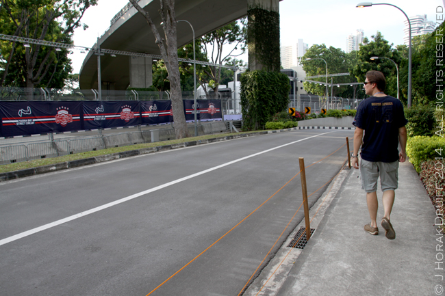 SingaporeF1NickWalking © J Horak-Druiff 2014