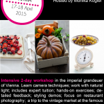 Food photography & styling workshop – Vienna, 17-18 April 2015