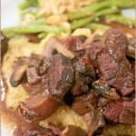 Boeuf Bourguignon for a happy new year – and a snowy day