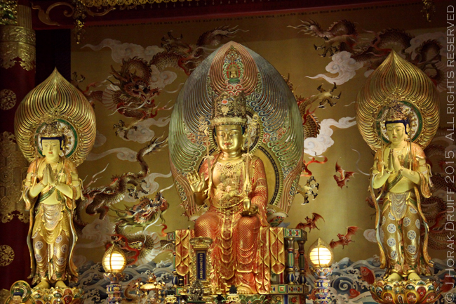 SingaporeBuddhaToothRelicTempleInterior