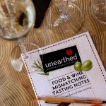 Unearthed® food and wine (mis)matching
