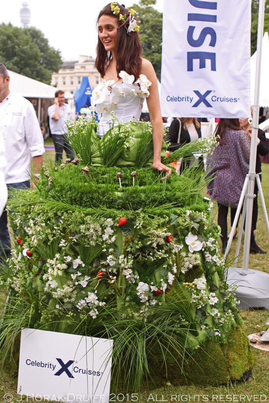 TasteofLondonCelebrityGrassDress