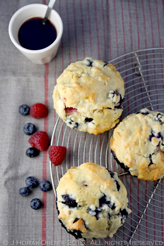 These muffins are stuffed with the goodness of berries and the indulgence of white chocolate. Whip up a batch in 45 minutes or less!