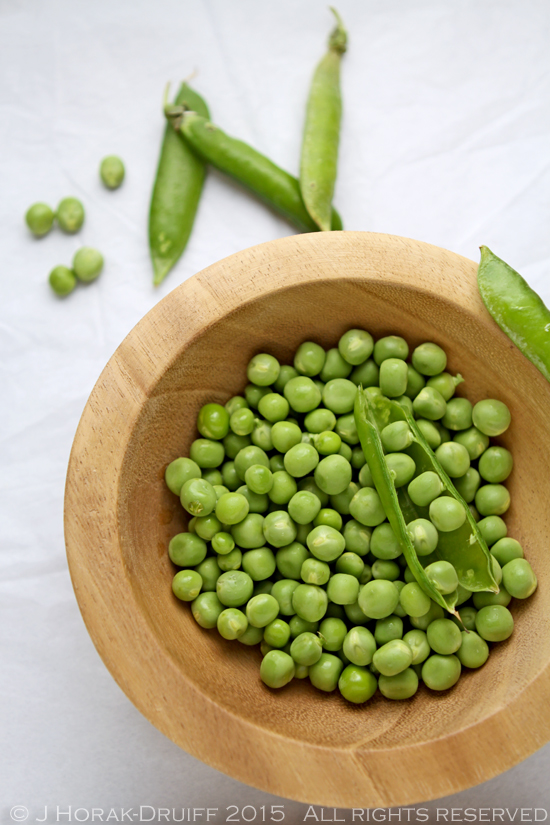 Raw peas