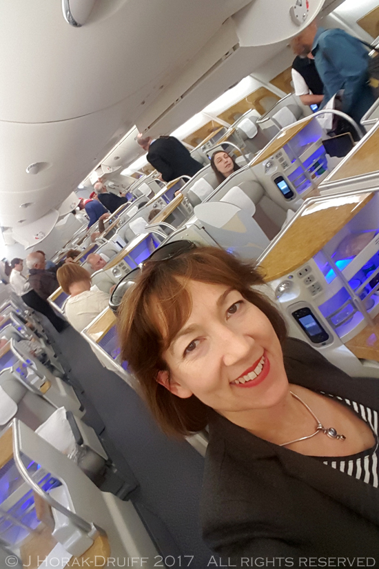 Emirates-Business-Class-Selfie