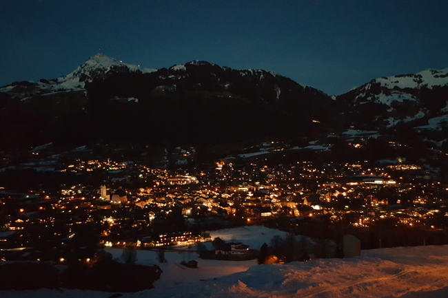 Kitzbuhel Night Skiing