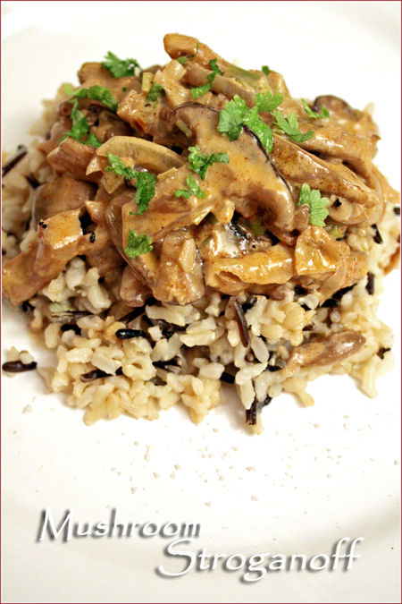 Mushroom-stroganoff