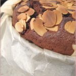 Flourless chocolate, blackberry and almond torte