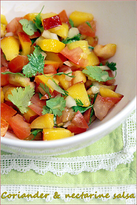 nectarine-coriander-leaf-salsa