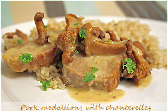 pork-medallions-with-chanterelles