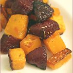 Rosemary roasted beetroot and butternut