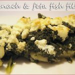 Spinach & feta fish fillets for building beautiful bones
