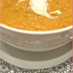 Roasted root vegetable soup