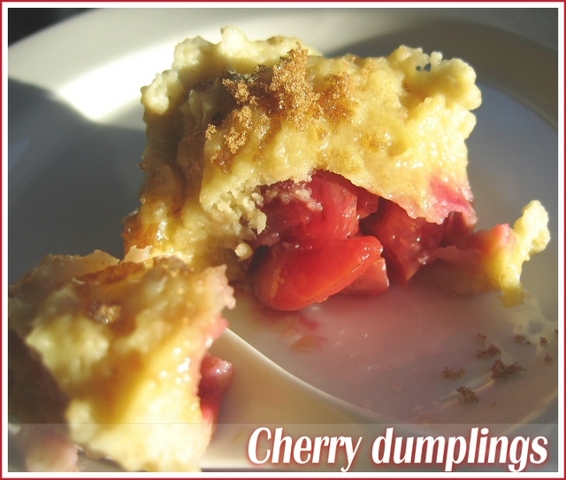 cherry-dumplings