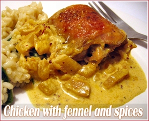 chicken-fennel-spices-cream