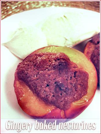 gingery-baked-nectarines