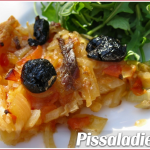 Pissaladiere – a French savourt tart