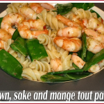 prawn-sake-mange-tout-pasta