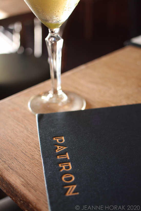 Patron Cave a Manger menu cover