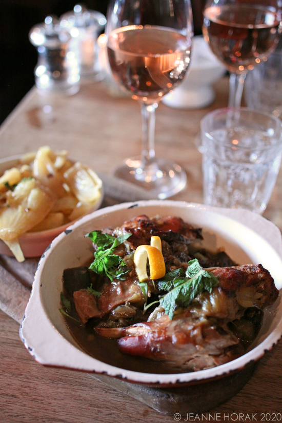 Rabbit tagine with fennel
