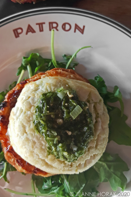 Goats cheese tartlet