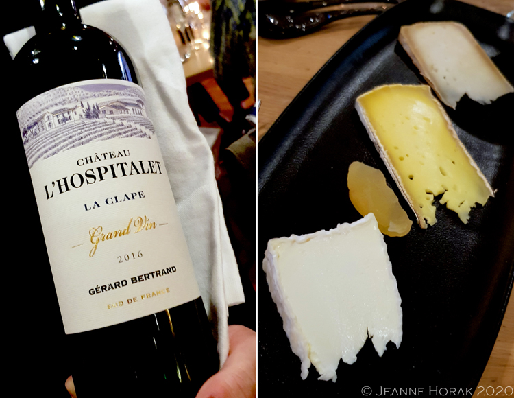 Gerard-Bertrand-cheese-wine © Jeanne Horak 2020