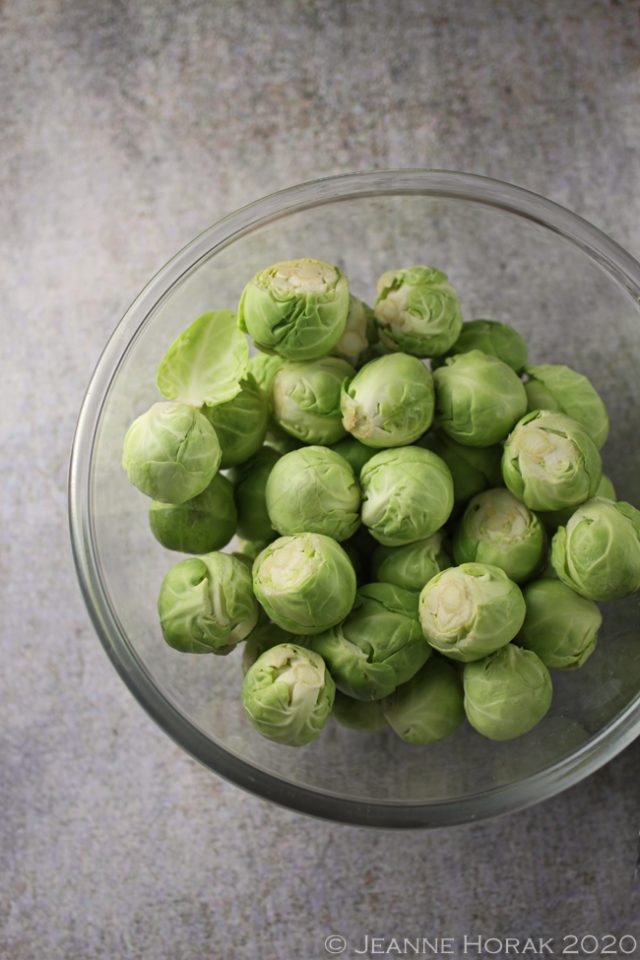 Roasted Brussels sprouts with sesame and ginger Cooksister Food