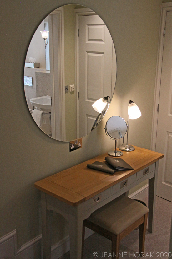 White HOrse Inn Galileo dressing room