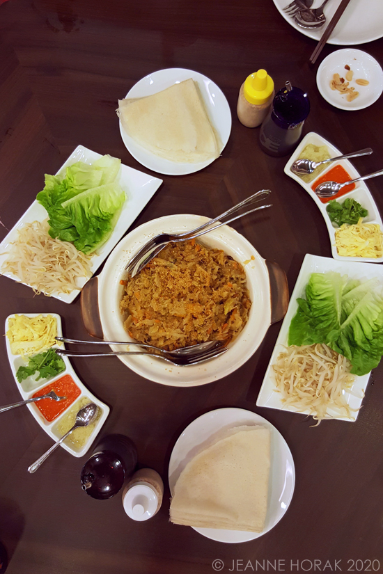 Popiah ingredients