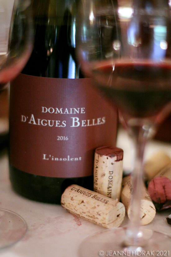 Domaine Aigues Belles wine