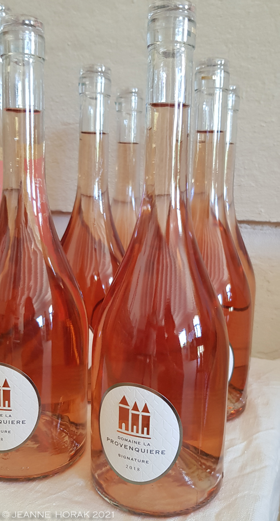 Domaine La Provenquiere rosé wine