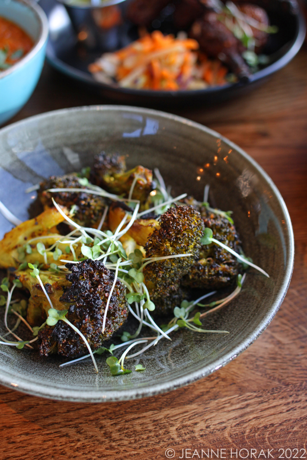 Masalchi chargrilled broccoli