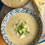 Perfect broccoli and Stilton soup [keto, low carb, GF]